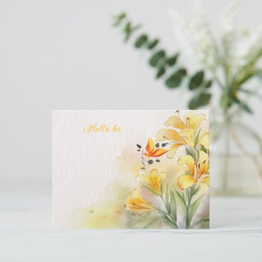 Briefkaart (Staand voorkant)