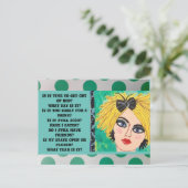 Briefkaart (Staand voorkant)