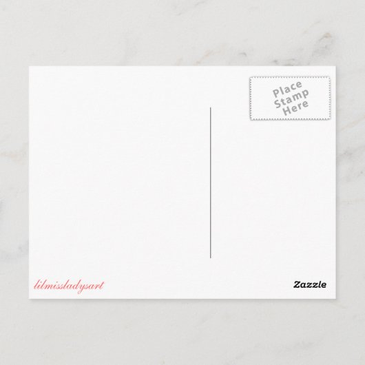 Briefkaart (Achterkant)