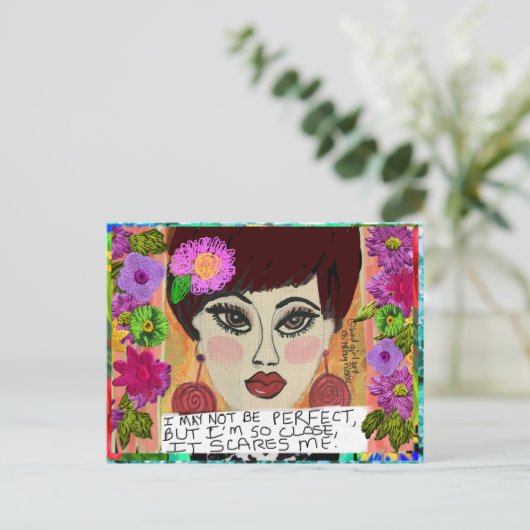 Briefkaart (Staand voorkant)