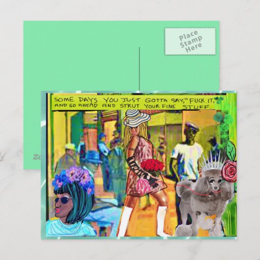 Briefkaart (Voorkant / Achterkant)