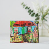 Briefkaart (Staand voorkant)