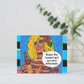 Briefkaart (Staand voorkant)