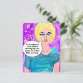 BRIEFKAART (Staand voorkant)