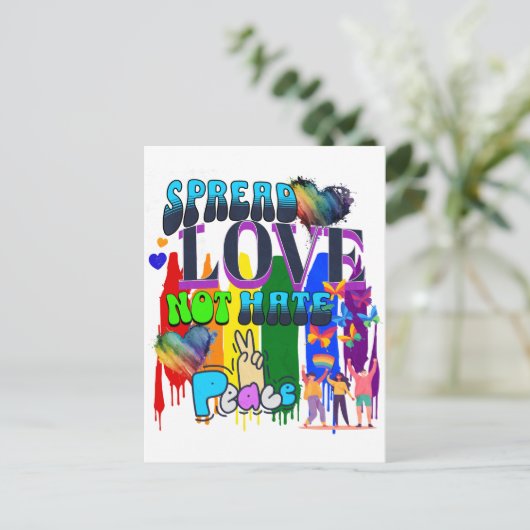 Briefkaart (Staand voorkant)