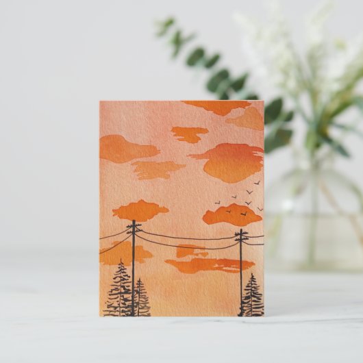 Briefkaart (Staand voorkant)