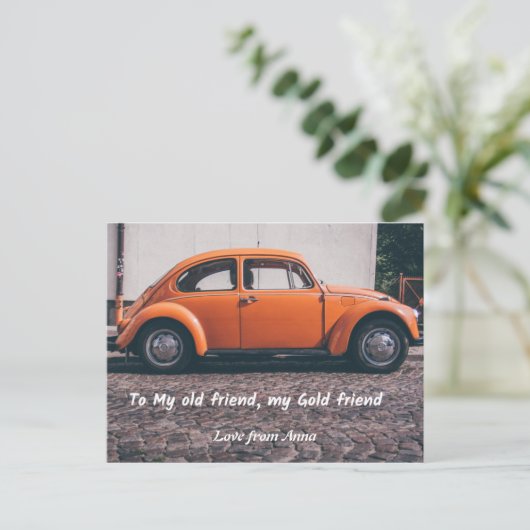 Briefkaart (Staand voorkant)