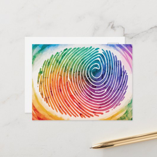 Briefkaart (Voorkant / Achterkant in situ)