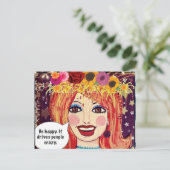 Briefkaart (Staand voorkant)