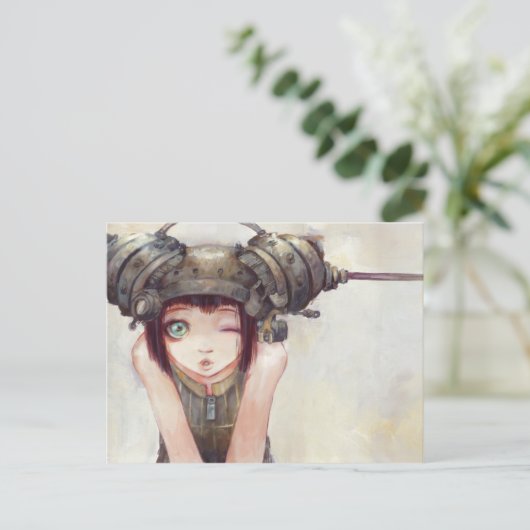 Briefkaart (Staand voorkant)