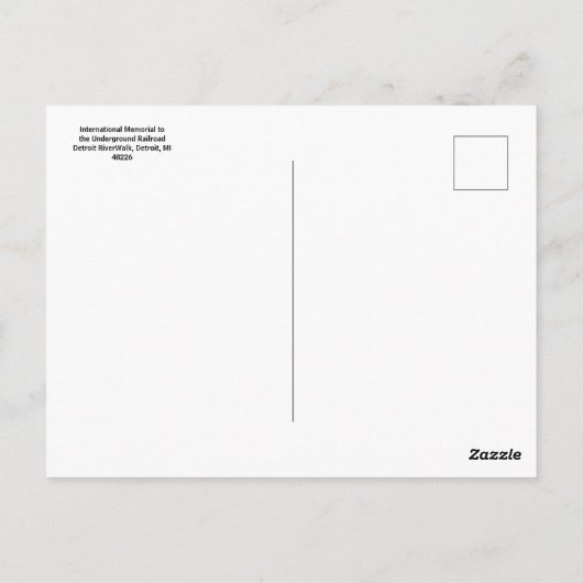 Briefkaart (Achterkant)