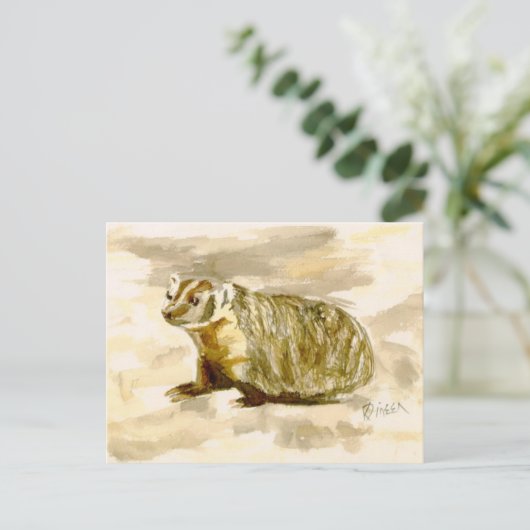 Briefkaart (Staand voorkant)