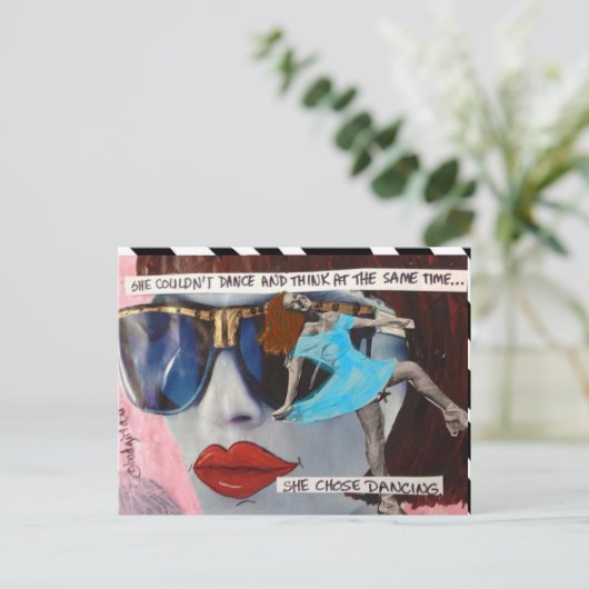 Briefkaart (Staand voorkant)