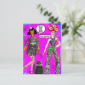 BRIEFKAART (Staand voorkant)