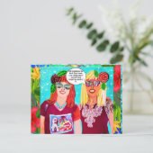 Briefkaart (Staand voorkant)