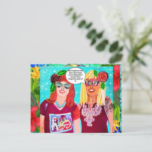 Briefkaart (Staand voorkant)