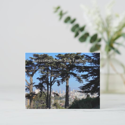 Briefkaart (Staand voorkant)