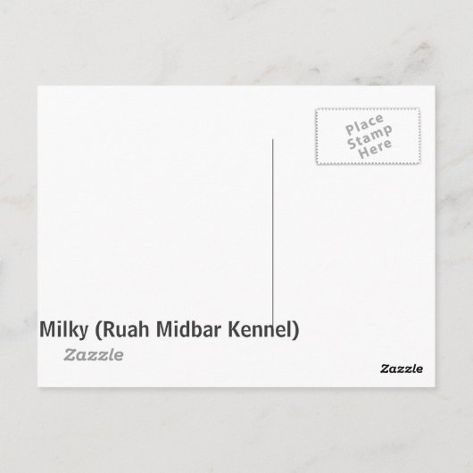 Briefkaart (Achterkant)