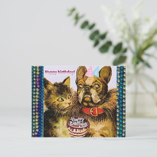 Briefkaart (Staand voorkant)