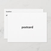 briefkaart (Voorkant / Achterkant)