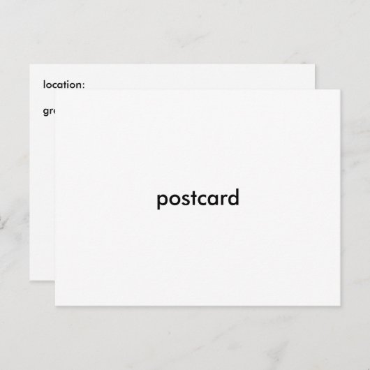 briefkaart (Voorkant / Achterkant)