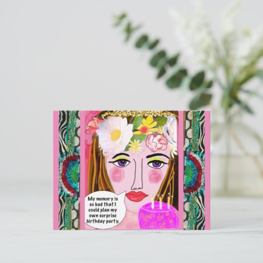 Briefkaart (Staand voorkant)