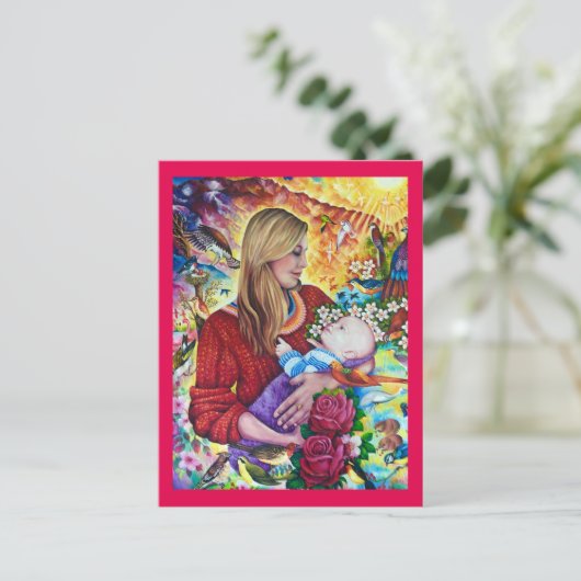 Briefkaart (Staand voorkant)