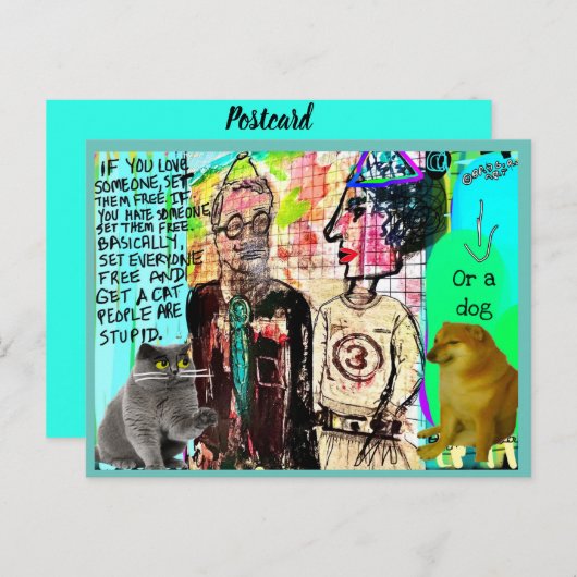 Briefkaart (Voorkant / Achterkant)