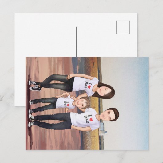 Briefkaart (Voorkant / Achterkant)