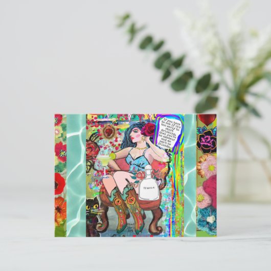 Briefkaart (Staand voorkant)