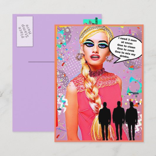 BRIEFKAART (Voorkant / Achterkant)