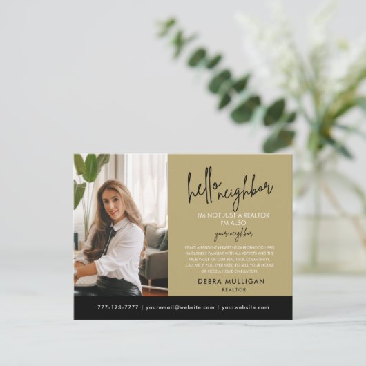 Briefkaart (Staand voorkant)