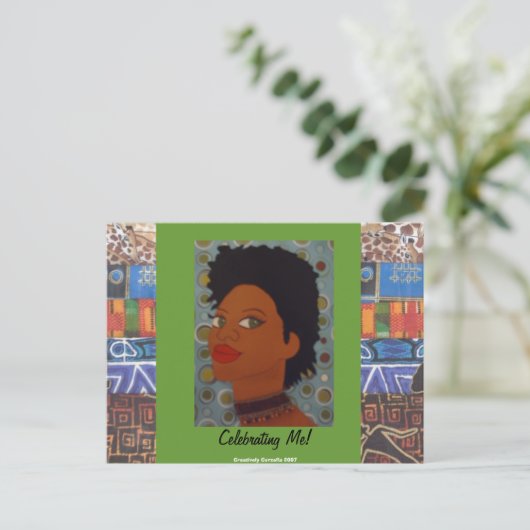 Briefkaart (Staand voorkant)