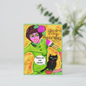 BRIEFKAART (Staand voorkant)