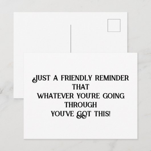 Briefkaart (Voorkant / Achterkant)