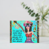 Briefkaart (Staand voorkant)