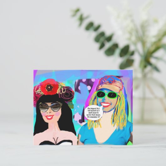 Briefkaart (Staand voorkant)