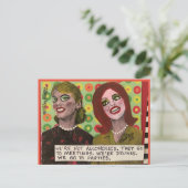 Briefkaart (Staand voorkant)