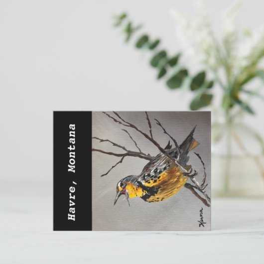 Briefkaart (Staand voorkant)