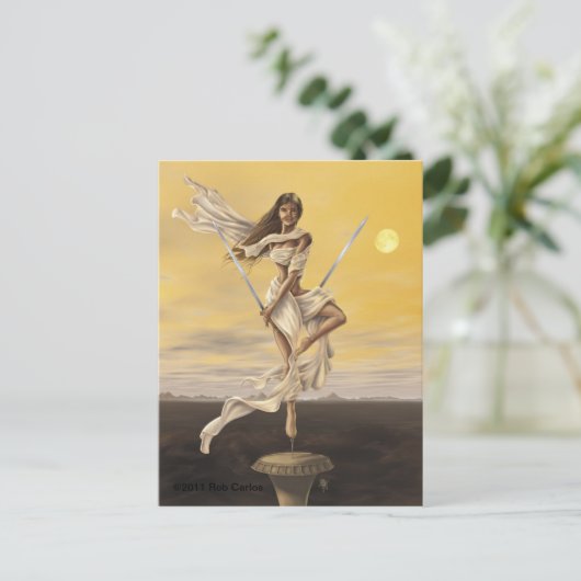 Briefkaart (Staand voorkant)