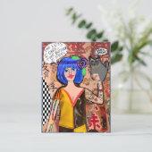 BRIEFKAART (Staand voorkant)