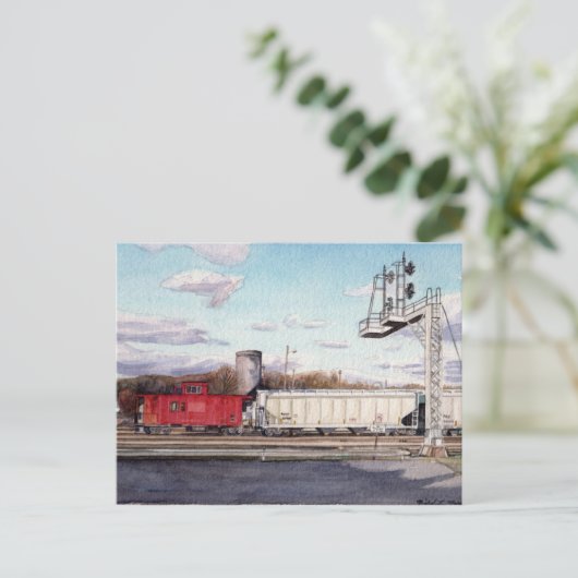 Briefkaart (Staand voorkant)