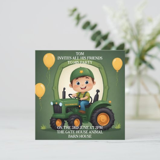 Briefkaart (Staand voorkant)