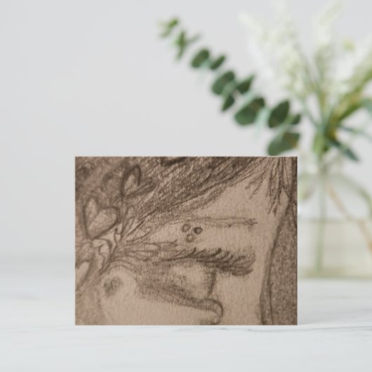 Briefkaart (Staand voorkant)