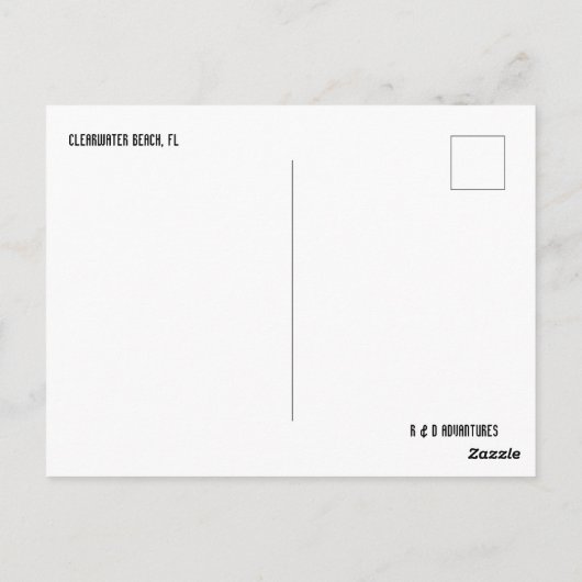Briefkaart (Achterkant)