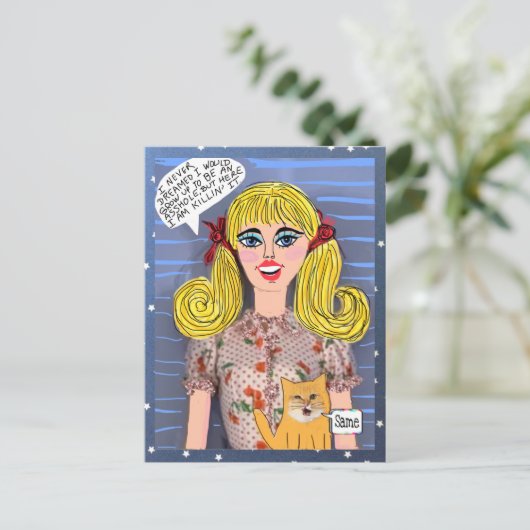 BRIEFKAART (Staand voorkant)