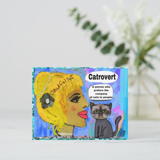 Briefkaart (Staand voorkant)