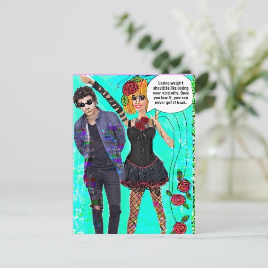 BRIEFKAART (Staand voorkant)