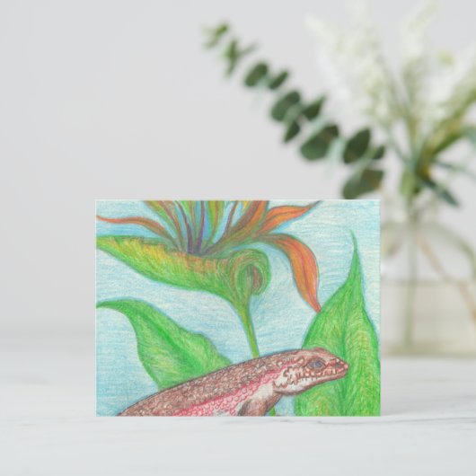 Briefkaart (Staand voorkant)