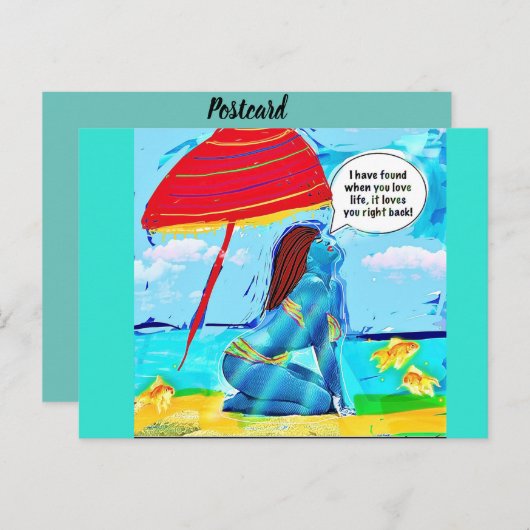 Briefkaart (Voorkant / Achterkant)